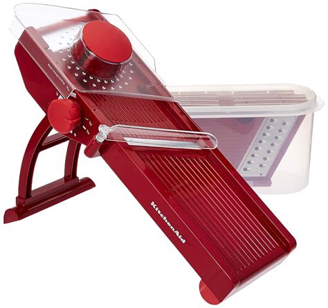 Buy Kitchenaid Mandoline Slicer With Prep Bowl Set Of 4 Empire Red