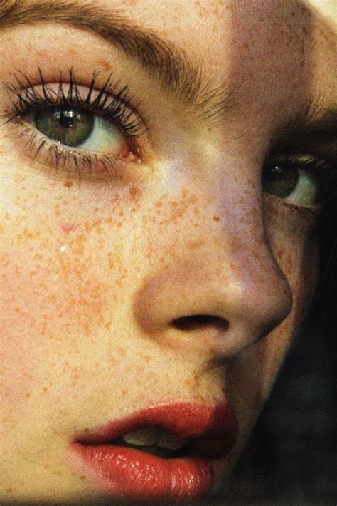 Untitled Face Photography Freckles Close Up Photography