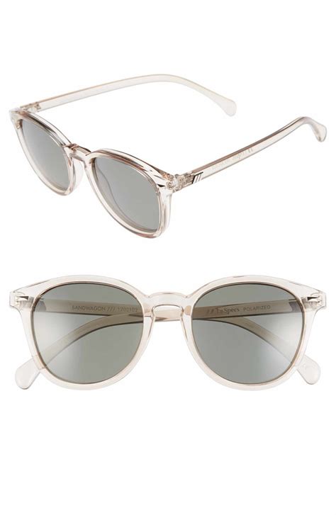 Le Specs Bandwagon 51mm Polarized Sunglasses Nordstrom Crystal Sunglasses Sunglasses