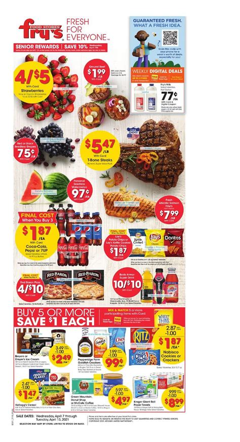 Fry's Food Weekly ad Flyer July 21 – July 27, 2021 - JCdavila.com :: My