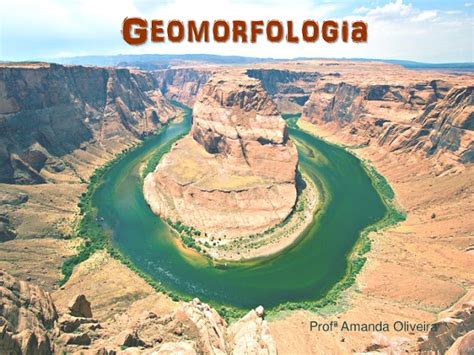 La Geomorfología