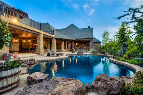 According to mike marler, a landscape architect with outdoor solutions in brandon, miss. 15 Sensational Rustic Swimming Pool Designs That Will Take ...