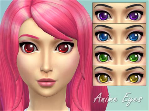 The Sims Resource Anime Eyes