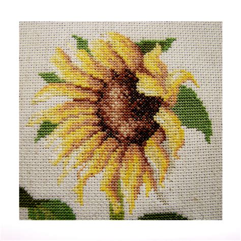 Sunflower Cross Stitch Pattern Pdf Instant Download Etsy