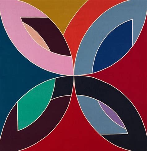 Frank Stella From The Protractor Series Frank Stella Modern Art