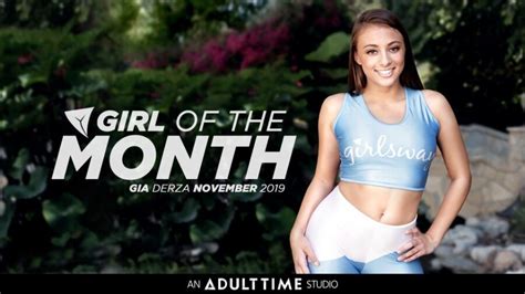 Gia Derza Is Girlsways Girl Of The Month For November