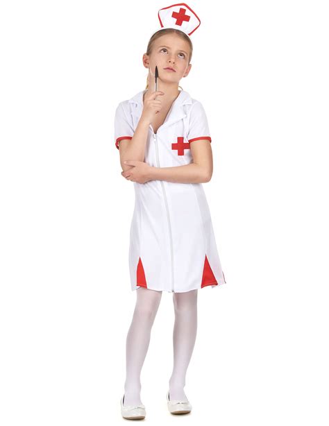 Déguisement Infirmière Rouge Et Blanc Fille Deguise Toi Achat De