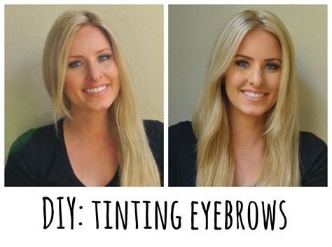 Diy How To Tint Your Eyebrows With Refectocil
