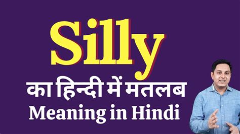 Silly Meaning In Hindi Silly का हिंदी में अर्थ Explained Silly In