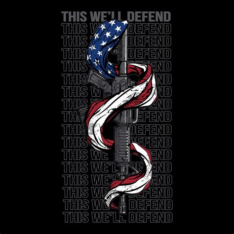 Patriotic T Shirt This Well Defend 2a Grunt Style Llc