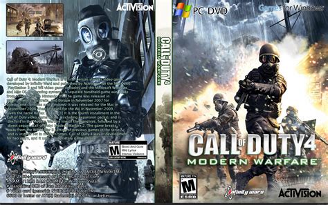 Viewing Full Size Call Of Duty 4 Modern Warfare Box Cover