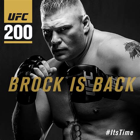 Brock Lesnar Announces Return At Ufc 200 Ufc News