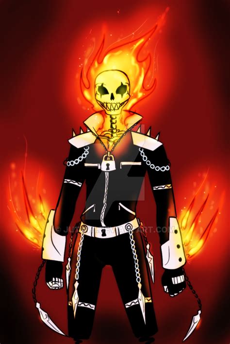 Ghost Rider By Jutawi Ghost Rider Ghost Rider Pictures Ghost