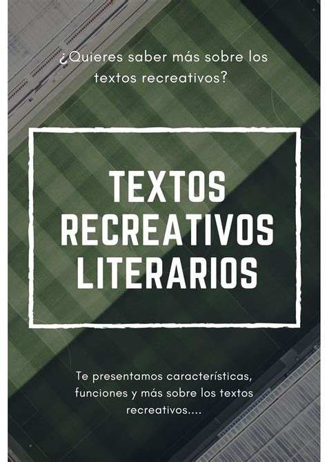 Textos Recreativos Literarios By Laly Vásquez Issuu