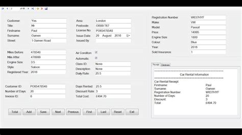 Car rental system project report. How to Create Car Rental Inventory Management System in C# ...