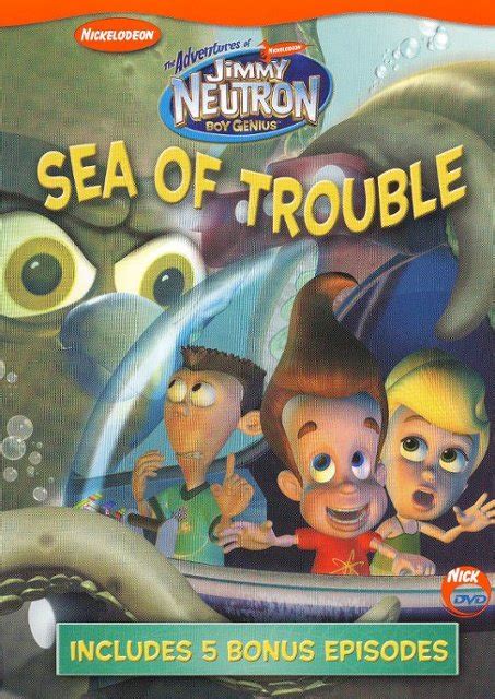The Adventures Of Jimmy Neutron Boy Genius Sea Of Trouble Dvd
