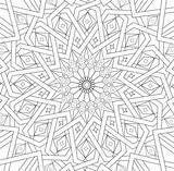 Islamic Mosaic Coloring Pages Printable Patterns Traditional Pattern Kids Sheets Colouring Geometric Mandala Supercoloring Template Adult Crafts Tweens Grab Kits sketch template
