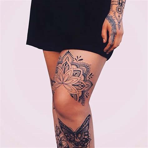 Aggregate More Than 82 Feminine Leg Tattoos Incdgdbentre