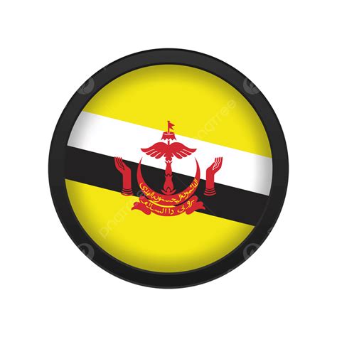Brunei Flag Brunei Flag Brunei Day Png And Vector With Transparent