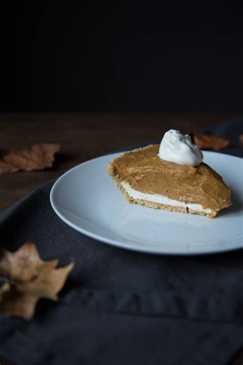 Mammas No Bake Double Layer Pumpkin Pie — Morgan Fite Baking