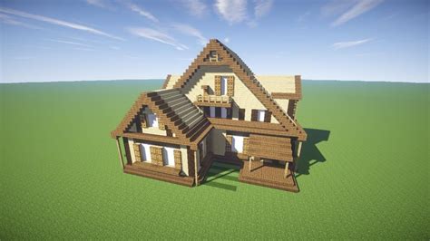 Casa de madera en Minecraft | Casas minecraft, Casas