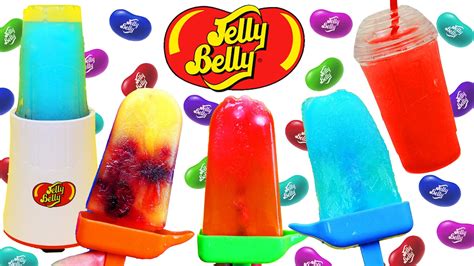 Jelly Belly Slushie Maker Fruit Popsicles Shaved Ice Icee Desserts