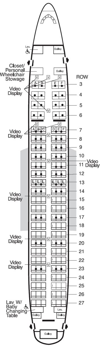 American Airlines Boeing 737 800 Seating Map Bios Pics