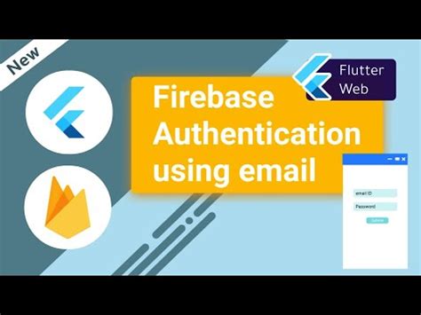 Flutter Firebase Authentication Using Email Id And Password Flutter