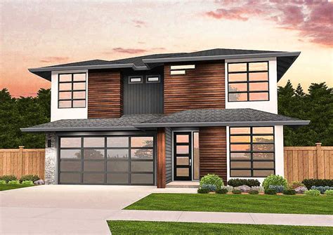 Exclusive Modern Home Plan With Options 85193ms