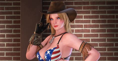 デッドオアアライブ Tina Armstrong Cowgirl V2 Darts77のイラスト Pixiv