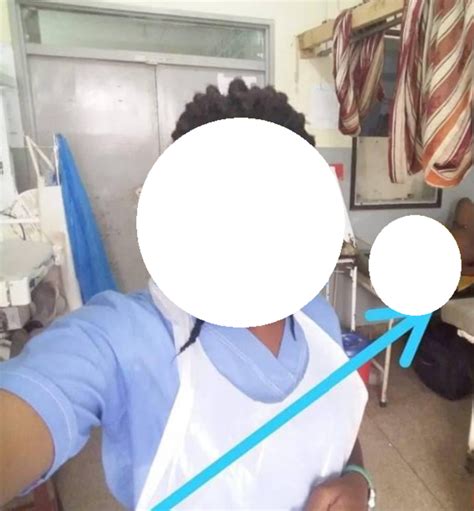 nurse suspended over selfie mafaro