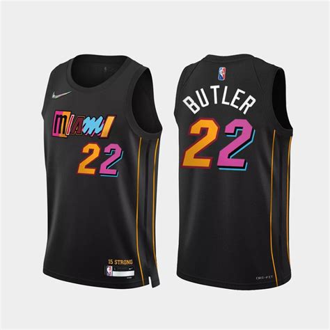 Nba Miami Heat Nike City Edition Swingman Butler No 22 Player Jersey