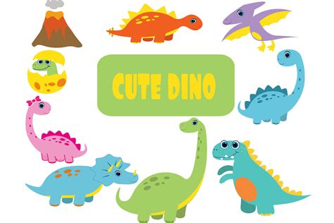 Dinosaur bundle svg, Cute Dinosaur svg, cute dino svg, clipart, funny