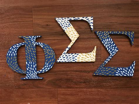 Simple And Fun Sorority Crafts Sorority Crafts Phi Sig Crafts