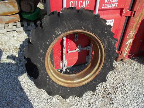 1 Allis Chalmers C Ac Rim And 112 X 24 Fire Stone Tractor Tire 95