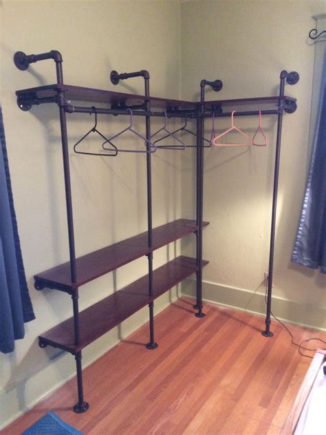 How To Build A Diy Industrial Pipe Walk In Closet Artofit