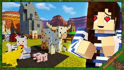 Animania Mod 1122 And How To Download And Install For Minecraft Youtube