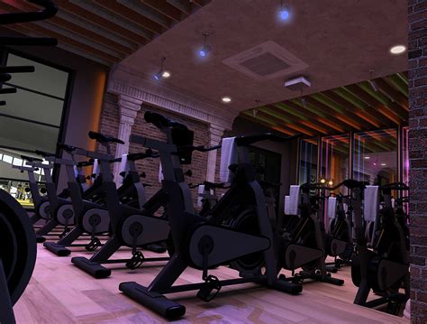 Fitness Center And Spa Interior Design 2 On Behance