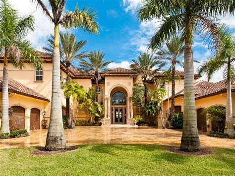 Luxury Homes West Palm Beach Florida Houses Spanish House Design