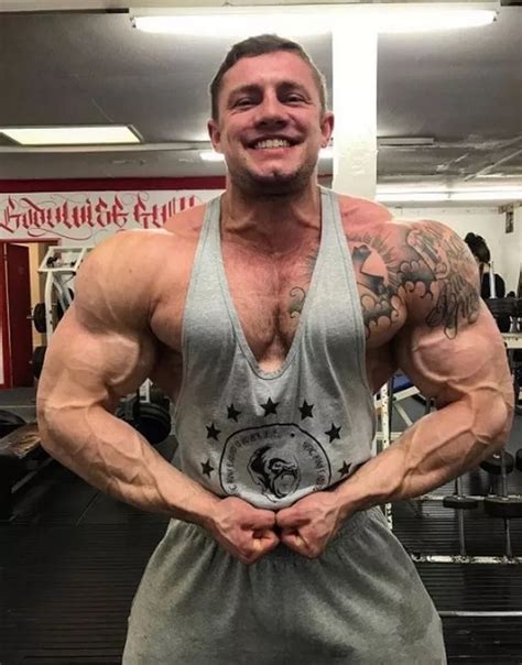 skinny banker transforms into ripped bodybuilder with bulging muscles by eating nineteen eggs a