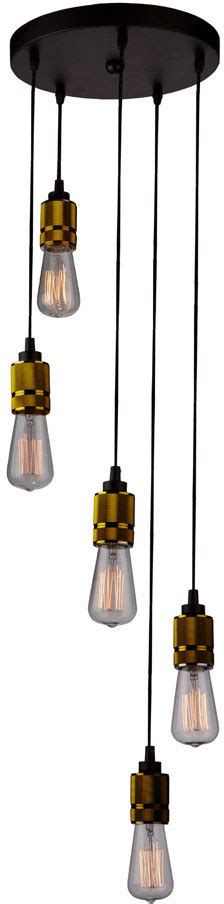 Top picks in pendant lighting. Artcraft AC10577VB Jersey Vintage Brass Multi Ceiling Pendant Light - ART-AC10577VB