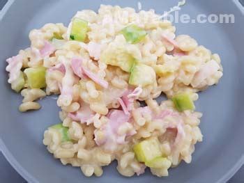 Amatable Recette De Risotto De Coquillettes Au Jambon