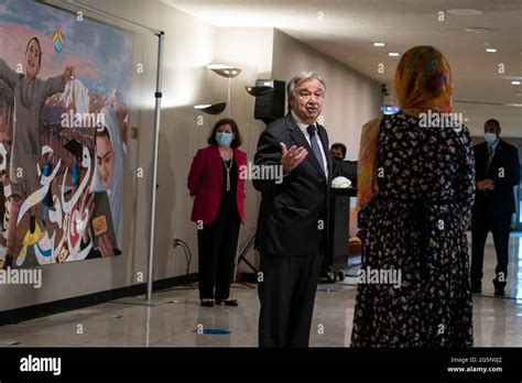 Sg Antonio Guterres Speaks At Unveiling Ceremony For T To Un From