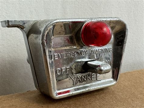Vtg Yankee Emergency Warning Hazard Switch Accessory Car Light Dodge