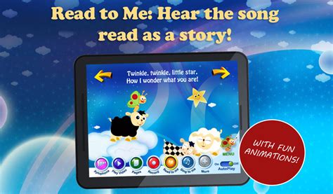 Twinkle Twinkle Little Star Song Book By Babytv Amazonca Appstore