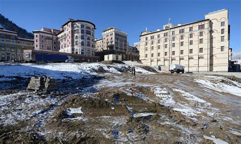 First Event Of Sochi Olympics The Hotel Construction Sprint The New
