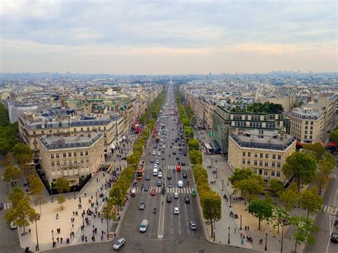 Aerial View Of Paris Stock Photo Image Of Park Europe 110160022