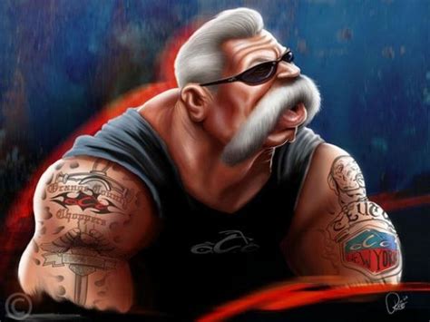 And paul in the scene, the teutuls get into a violent argument after paul sr. Paul Sr, Orange County Choppers | Caricature, Celebrity ...