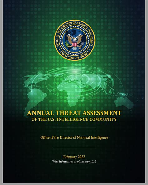 Annual Threat Assessment Of The Us Intelligence Community—key China