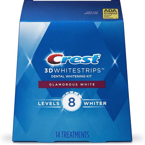 Crest 3d White Glamorous White Whitestrips Dental Teeth Whitening